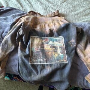 Vintage Graphic Denim Jacket